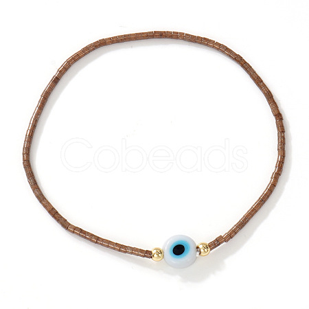 1Pc Glass Seed Beads Stretch Bracelets LS-KP5513-15-1