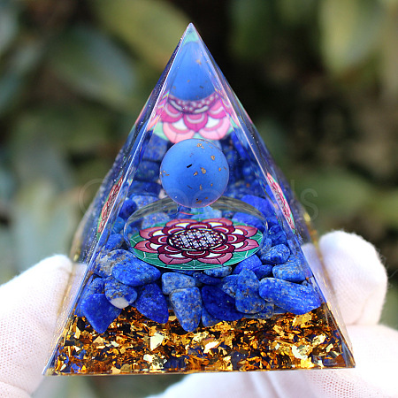 Orgonite Pyramid Resin Energy Generators PW-WG94568-06-1
