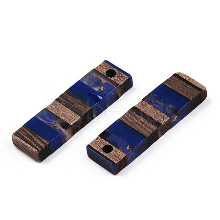 Translucent Resin & Walnut Wood Pendants RESI-TAC0017-47-A01-1