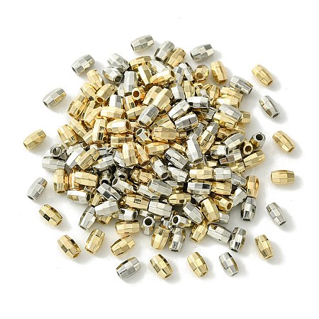 200Pcs 2 Colors CCB Plastic Beads CCB-FS0001-05-1