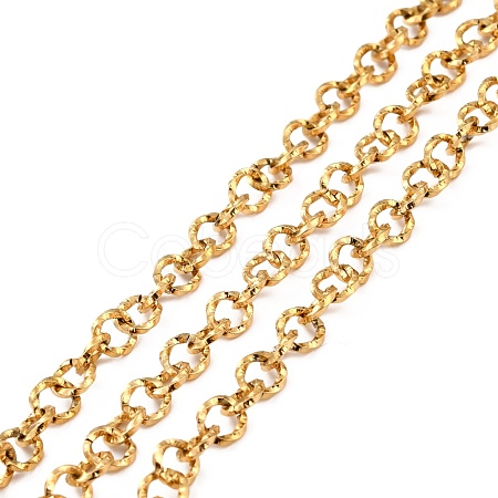 PVD Vacuum Plating 304 Stainless Steel Rolo Chains CHS-P014-01G-1