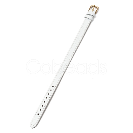 Imitation Leather String Bracelets with Stainless Steel Buckles AJEW-Z053-01I-1