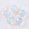 Opalite Beads, Half Drilled, Round, 8mm, Hole: 1mm