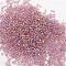 12/0 Round Glass Seed Beads, Grade A, Transparent Colours Rainbow, Rosy Brown, 1.8~2.0mm, Hole: 0.8mm, about 28000pcs/pound