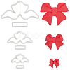 3 Sets 3 Styles Bowknot PLA Molds DIY-SP0003-15-1