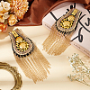 Fingerinspire 2Pcs Tassel Epaulettes DIY-FG0005-38A-5