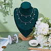 DIY Brass Cable Chains Necklaces Making Kits DIY-ME0001-93P-4