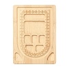 Rectangle Wood Bracelet Design Boards TOOL-YWC0003-05-1