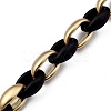 Handmade Spray Painted CCB Plastic Cable Chains AJEW-JB00739-01-2