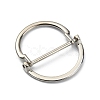 Alloy Buckle Clasps FIND-WH0143-82B-P-1