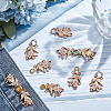 6 Sets 3 Colors Alloy Snap Lock Clasps FIND-NB0002-73-5