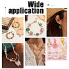 15Style Plating Transparent Acrylic Beads OACR-AR0001-19-5