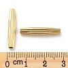 Rack Plating Eco-friendly Brass Beads KK-M257-08A-G-3