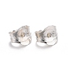 925 Sterling Silver Earring Findings STER-O013-05-3