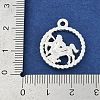 Twelve Constellations Alloy Pendants PALLOY-Q006-01D-S-3