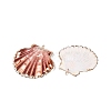 Electroplate Sea Shell Pendants X-SSHEL-S258-69A-2