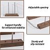 Wood & Iron Vinyl Record Storage Rack ODIS-WH0025-346-4