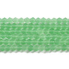 Imitate Austrian Crystal Frosted Glass Beads Strands EGLA-A039-T2mm-MD24-1