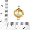 Brass Sea Animal Connector Charms KK-I352-29G-01-3