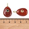 Natural Carnelian Pendants G-H322-01G-10-3