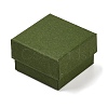 Cardboard Paper Jewelry Storage Boxes with Sponge CON-P023-01A-01-1
