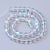Synthetic Moonstone Beads Strands G-R375-12mm-B13-2