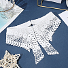 Polyester Women's False Collar DIY-WH20048-074D-3