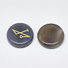 Natural Grey Agate Cabochons G-T122-38H-2