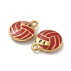 Ion Plating(IP) 304 Stainless Steel Pendants STAS-R008-09G-01-2