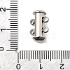 304 Stainless Steel Slide Lock Clasps STAS-F350-01A-P-3