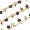 Handmade Glass Beaded Chains CHC-E018-C01-1