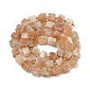 Natural Arusha Sunstone Beads Strands G-G053-B16-02-3