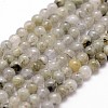 Natural Labradorite Bead Strands G-G735-29-4mm-1