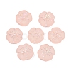Frosted Transparent Acrylic Beads X1-OACR-P029-19B-02-2