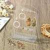 Organic Glass Earring Display Racks X-EDIS-N001-02B-2