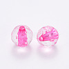 Transparent Acrylic Beads TACR-S154-10A-82-2