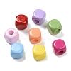 Baking Paint Opaque Acrylic Beads OACR-B035-03-1