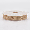 Brass Cable Chains CHC-T008-04G-3