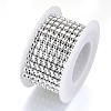 8 Rows Plastic Diamond Mesh Wrap Roll OCOR-N005-001D-2