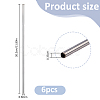 304 Stainless Steel Shelf Guardrail Bars FIND-WH0366-526A-03-2