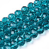 Glass Beads Strands EGLA-A034-T8mm-D27-A-1
