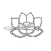Alloy Alligator Hair Clips PW-WGE8C6E-04-1
