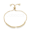 Brass Bolo Bracelets ZIRC-T006-20G-1