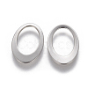Tarnish Resistant 201 Stainless Steel Linking Rings STAS-L233-012P-2