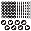 Round Dot PVC Decorative Stickers DIY-WH0423-011-1