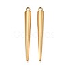 304 Stainless Steel Pendants STAS-T075-22E-G-1