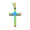 Ion Plating(IP) 304 Stainless Steel Pendants STAS-H329-59M-1