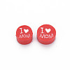 Handmade Polymer Clay Beads CLAY-T019-11B-3