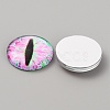 Luminous Self Adhesive Glass Eyes Cabochons DIY-WH0304-941C-37-2