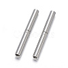 Non-Tarnish 304 Stainless Steel Bayonet Clasps X-STAS-F108-12P-1.7mm-1